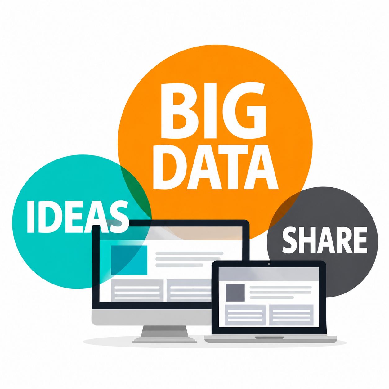 Big Data Ideas Share Infographic from the Data Science course in Jaipur