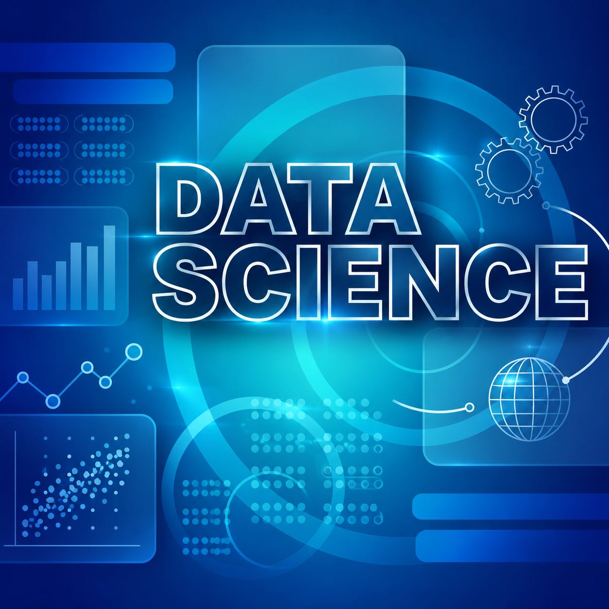Futuristic Data Science Dashboard from the Data Science course in Jaipur