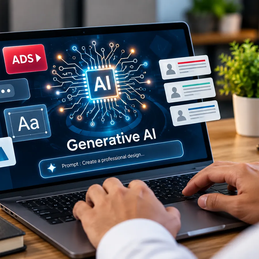 Generative AI workspace interface