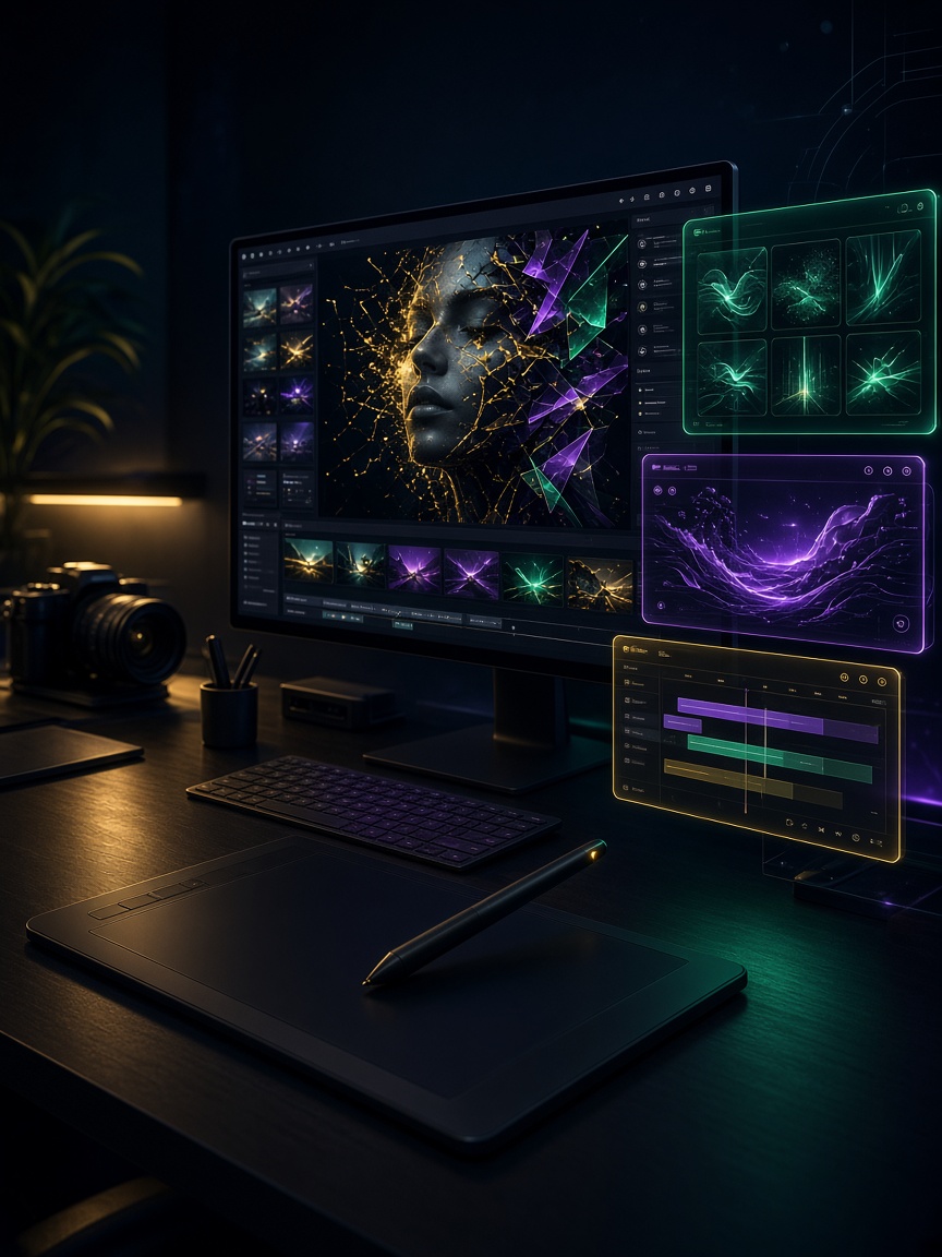Advanced AI graphic design learning path