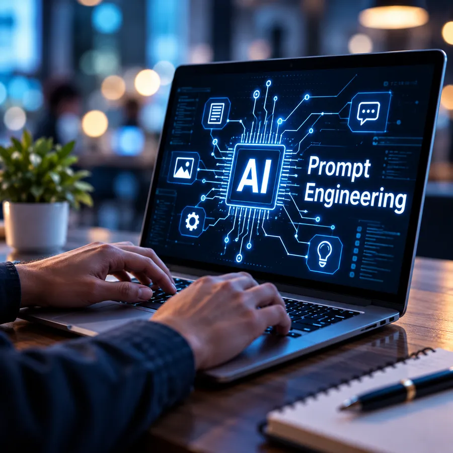 AI prompt engineering workspace