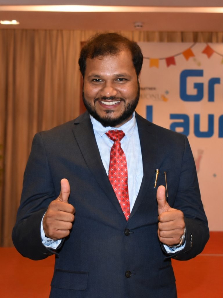 Training Jaipur instructor at an event
